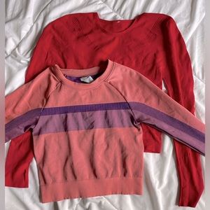 Set of 2 CLOSET CLEAR OUT Fabletics Althetic tops